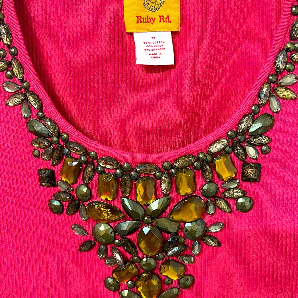 Vintage Ruby Rd. Size medium - Picture 2 of 3